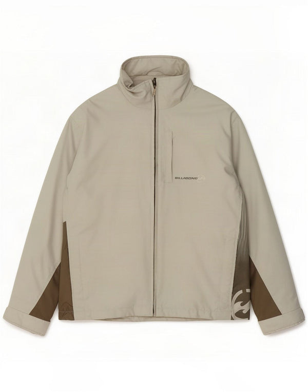 Chaqueta cortavientos con estampado Billabong para hombre ES 36 Small White Colourblock