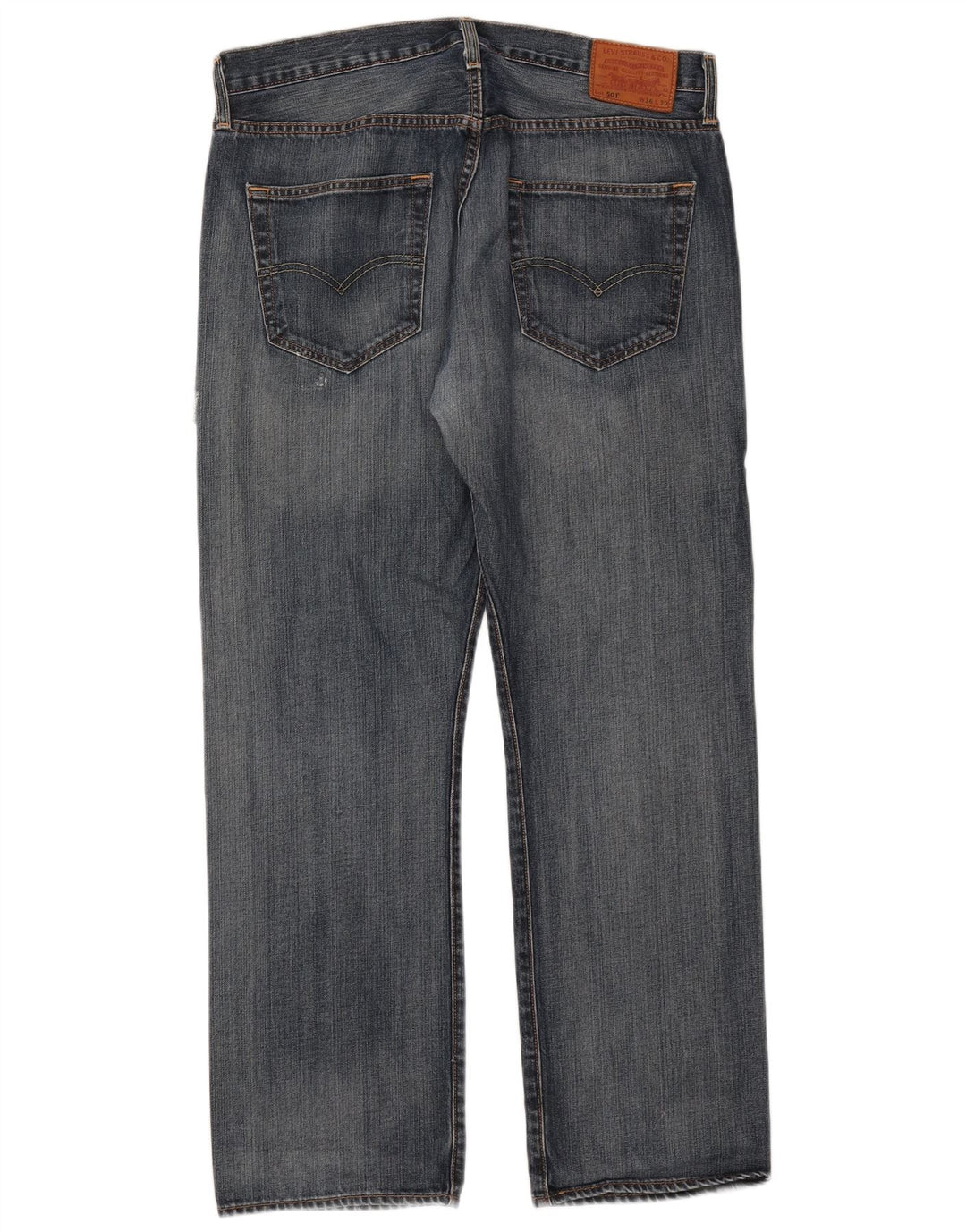 Levi's Hombre 501 Vaqueros Rectos W36 L30 Algodón Azul