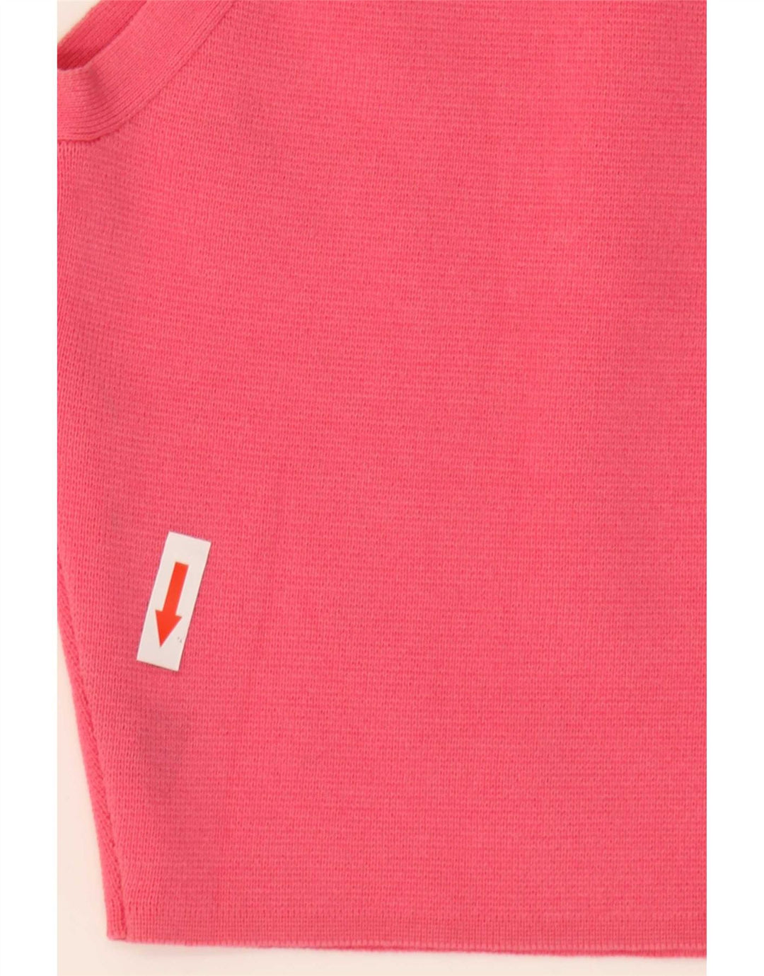 Zara Mujer Crop Chaleco Top Reino Unido 42 Medio Rosa