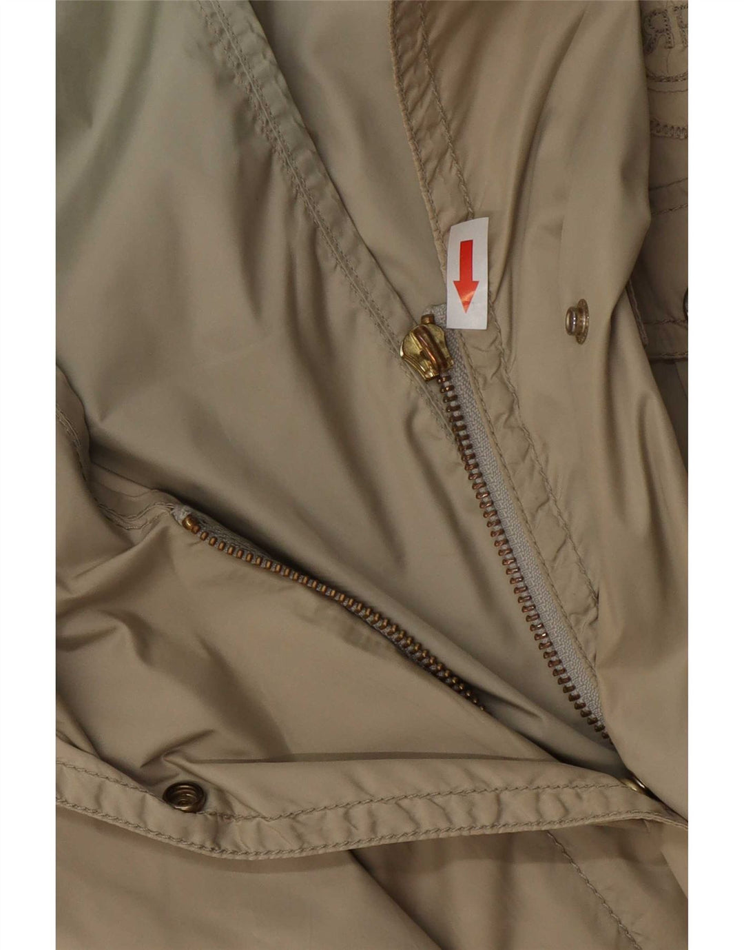 Cerruti 1881 Chaqueta utilitaria para mujer IT 44 Medium Beige Nylon