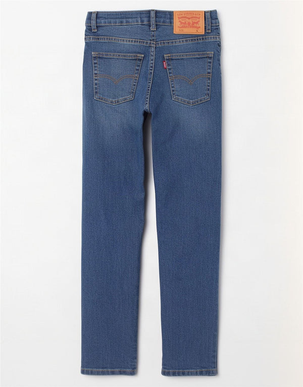 Levi's Jeans 511 Slim para niños 7-8 años W22 L23 Algodón azul