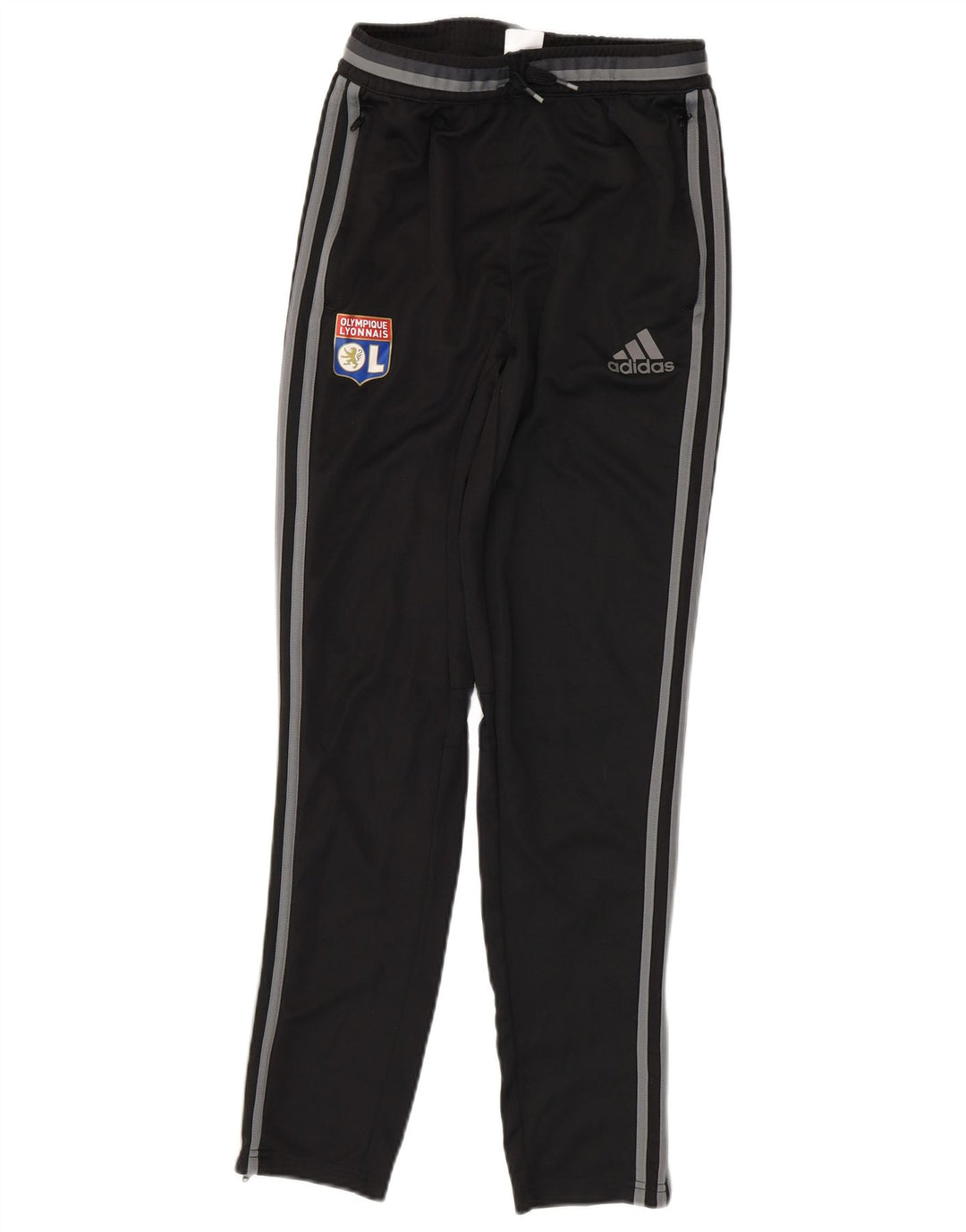 ADIDAS Pantalones de chándal para niño Olympique Lyonnais 13-14 años Negro
