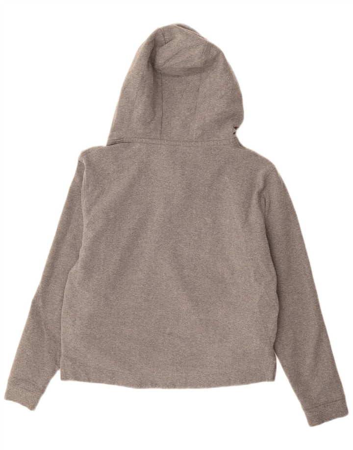 PATAGONIA Jersey con capucha y ajuste regular para mujer, talla 44, color gris medio