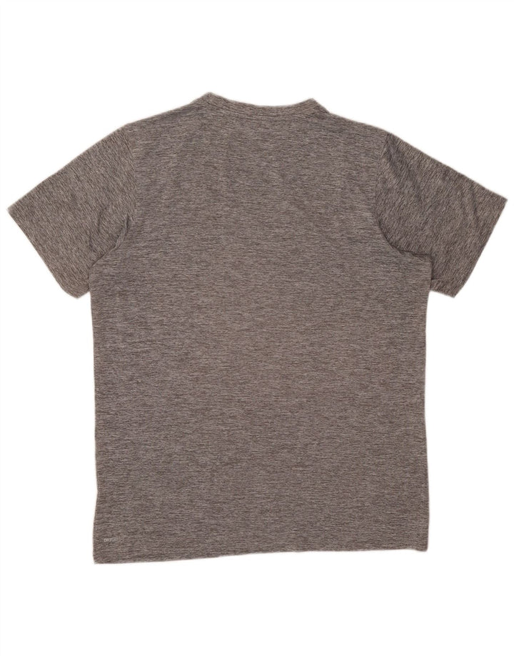 Puma Hombre Camiseta Gráfica Top Gris Medio