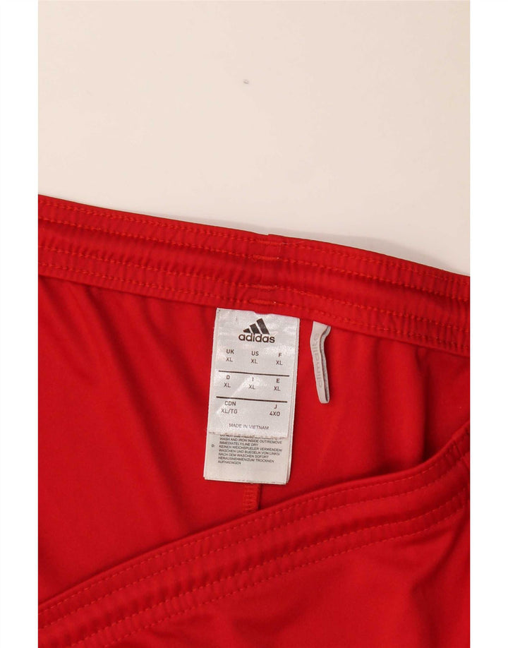 Adidas Mens Climalite Sport Shorts XL Rojo Poliéster