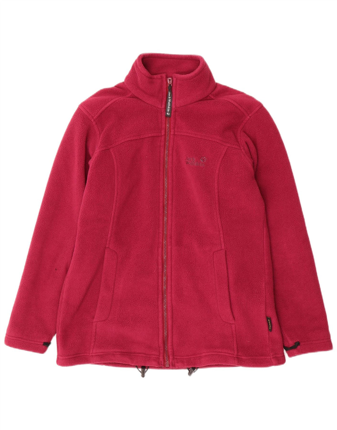 JACK WOLFSKIN Chaqueta polar para mujer UK 40 Grande Poliéster rosa