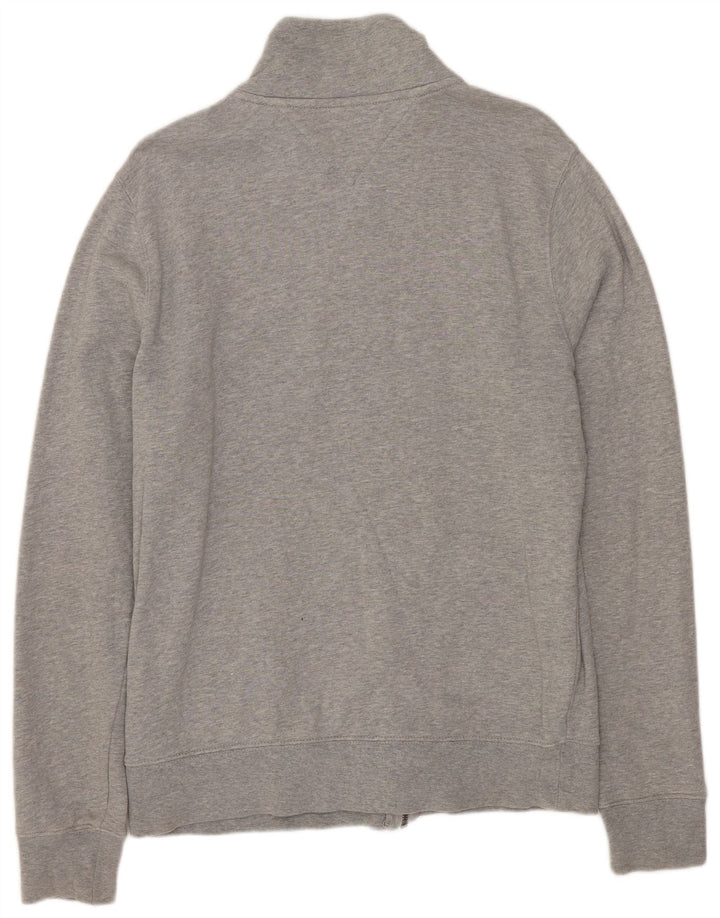 Tommy Hilfiger Chaqueta De Chándal Con Gráfico Para Hombre De Algodón Moteado Gris Medio