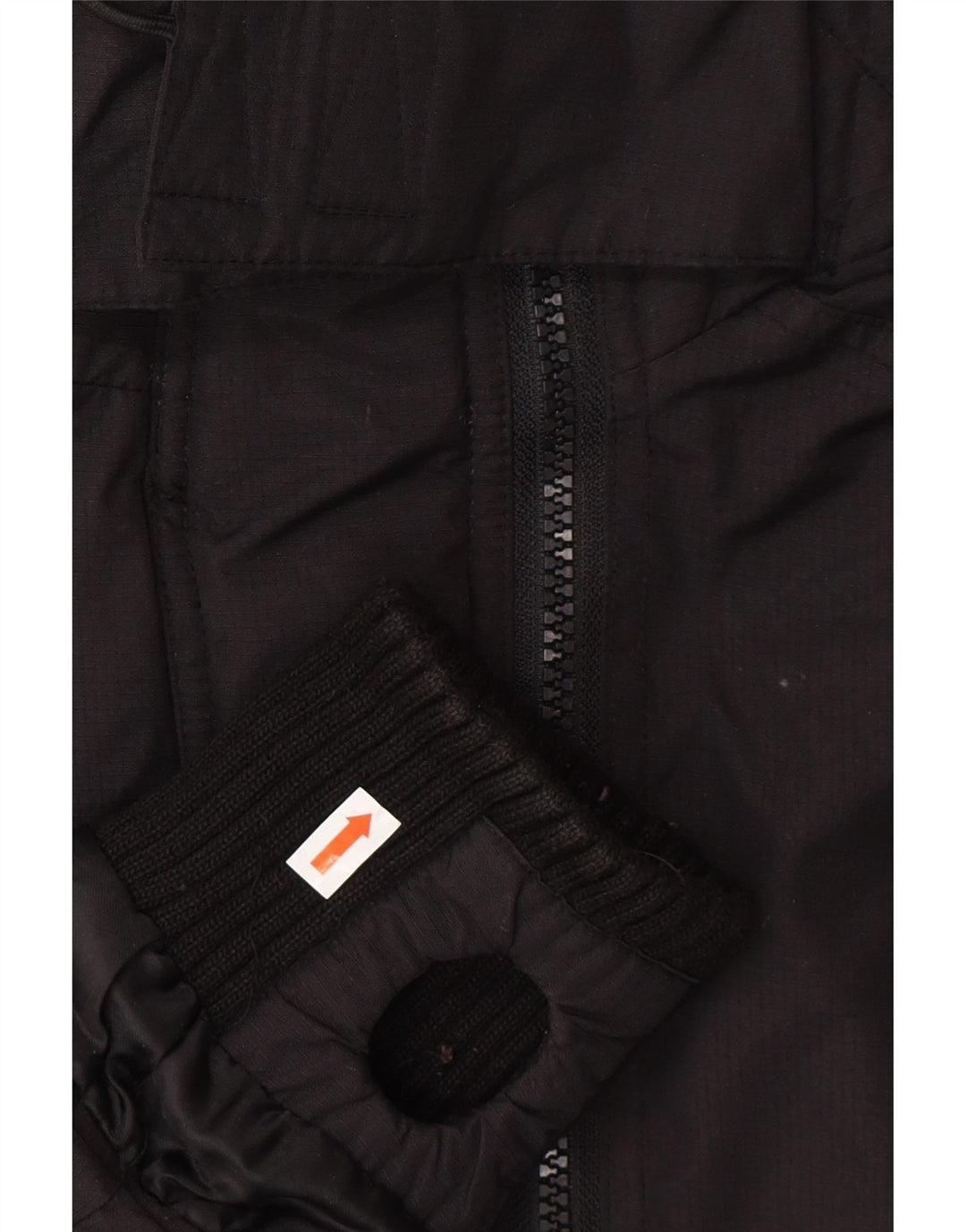 SUPERDRY Chaqueta cortavientos con capucha y ajuste holgado para mujer UK 40 Small Black