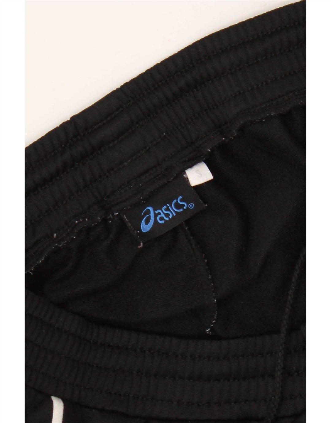 Asics Hombre Chándal Pantalones Joggers Small Negro Poliéster