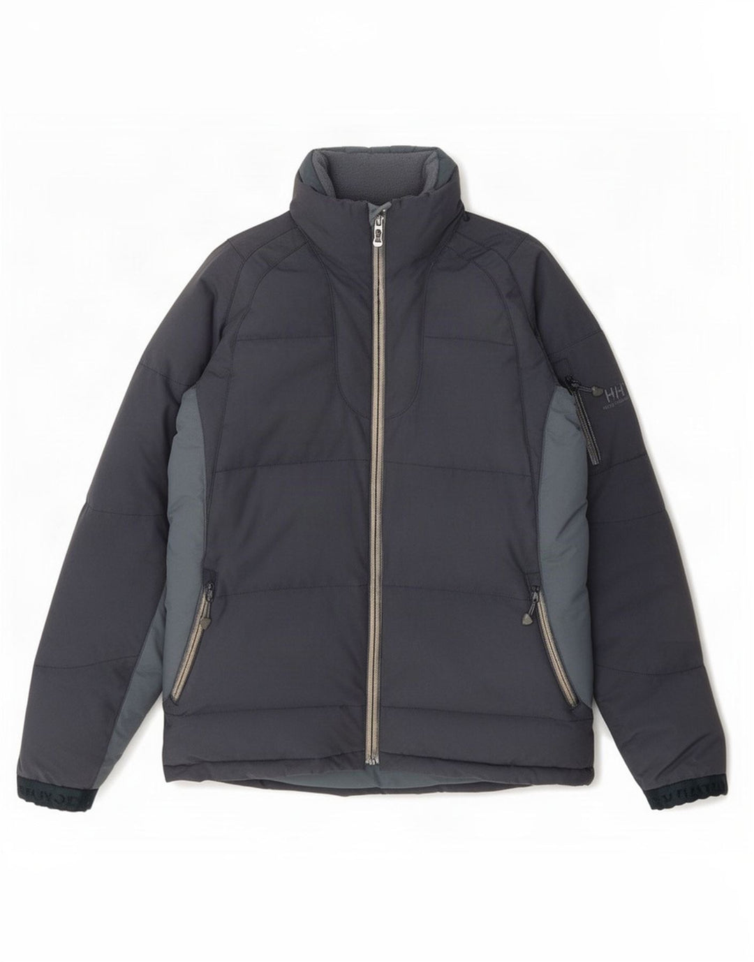 Helly Hansen Chaqueta acolchada para hombre UK 36 Small Azul marino Colorblock Nylon