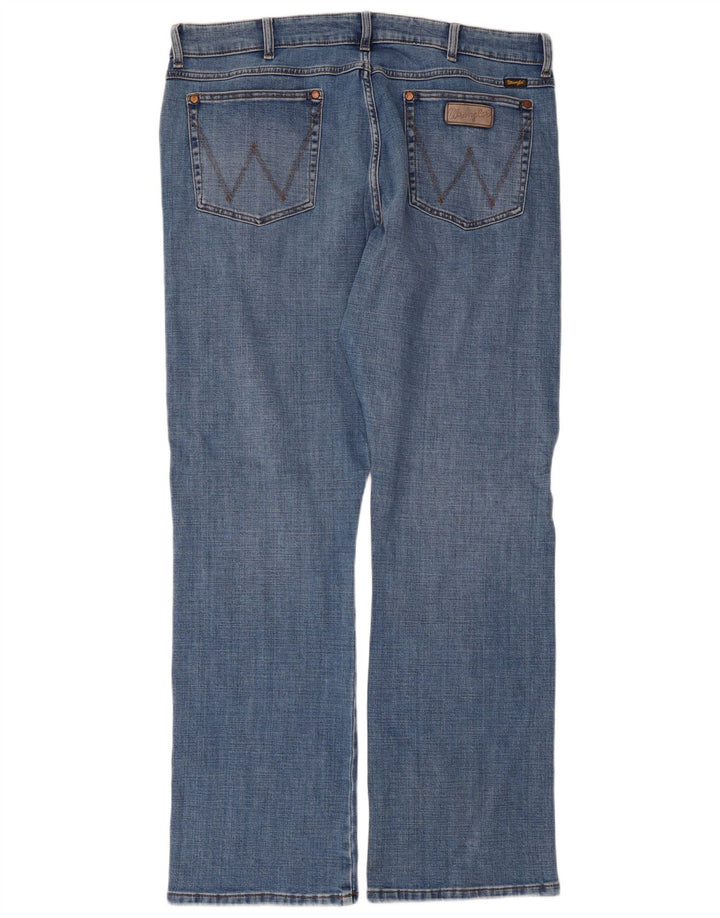Wrangler Vaqueros Rectos Texas Para Hombre W38 L32 Azul