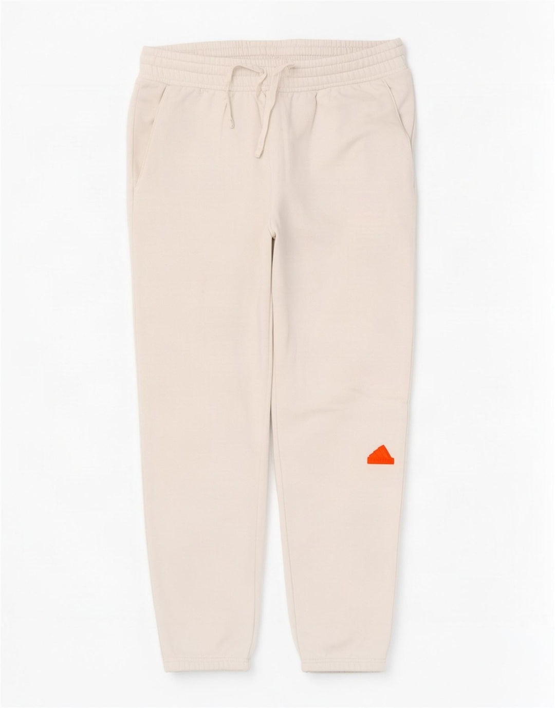 Adidas Hombre Pantalones De Chándal Joggers Grande Blanco Algodón