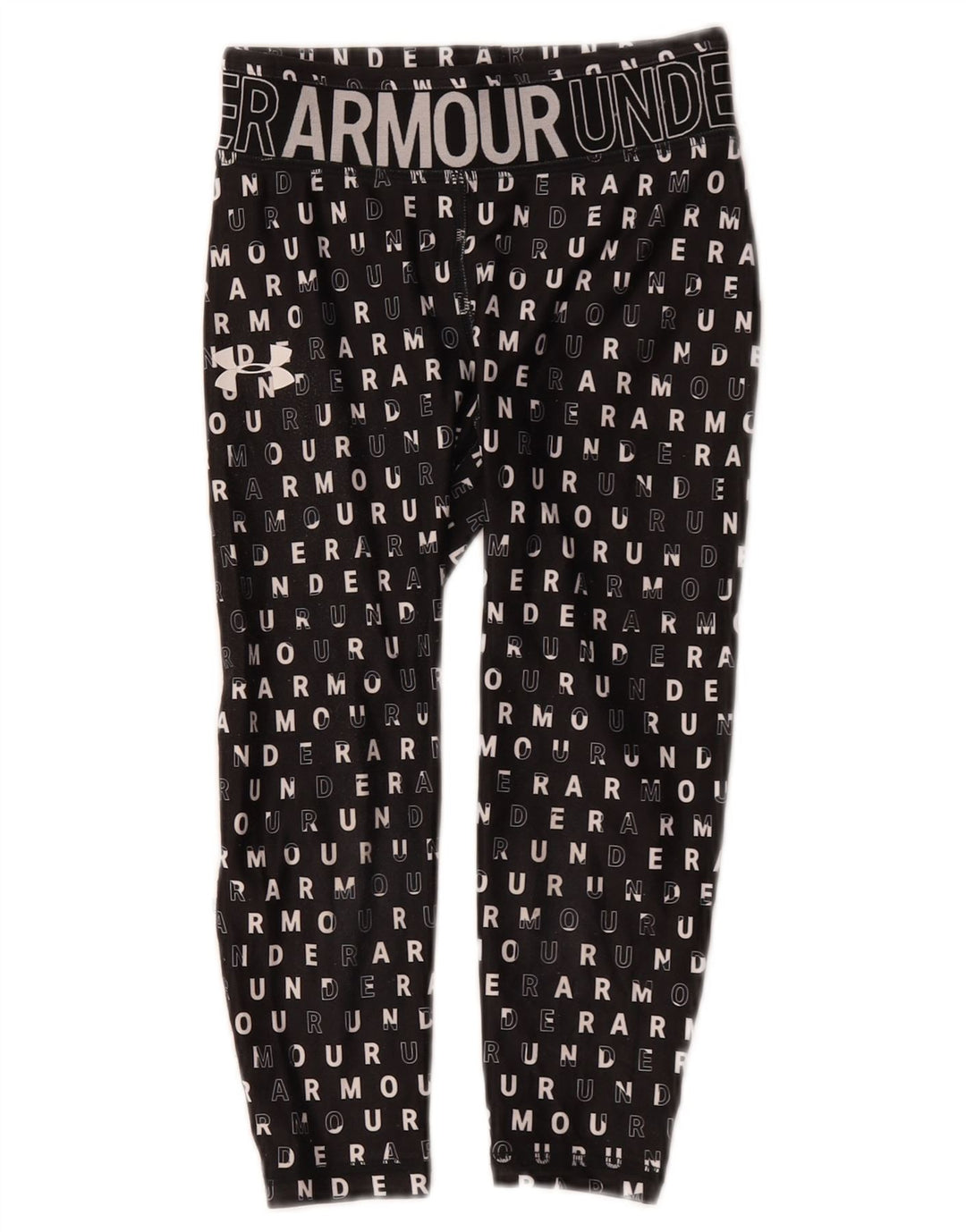 Under Armour Leggings gráficos para niñas 7-8 años Small Negro Poliéster