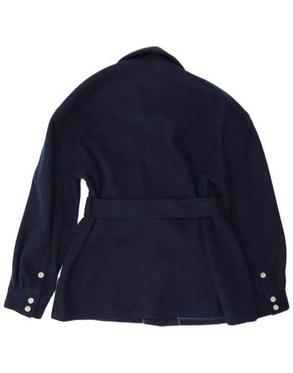 Oasis Chaqueta utilitaria para mujer UK 44 Grande Poliéster azul marino