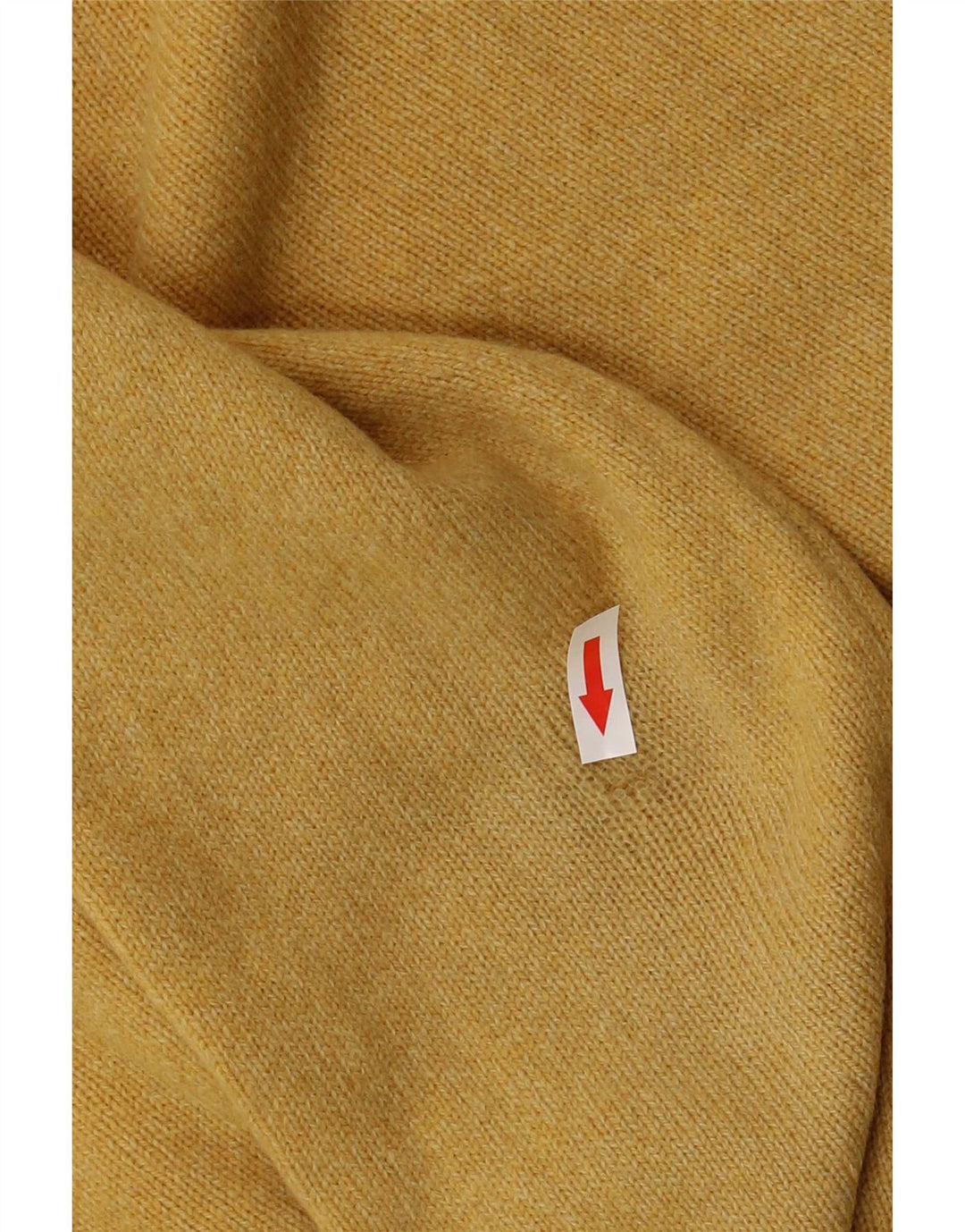 Marlboro Classics - Jersey de cuello redondo para hombre, talla grande, de lana amarilla