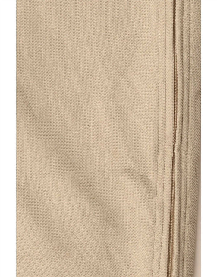 Lotto Hombre Chándal Top Chaqueta Grande Beige Colorblock Poliéster