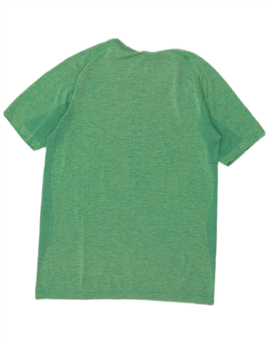 Camiseta Nike Dri Fit para hombre con rayas verdes medianas