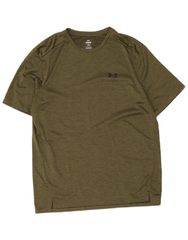 Camiseta Under Armour Hombre Top Medium Khaki Moteado