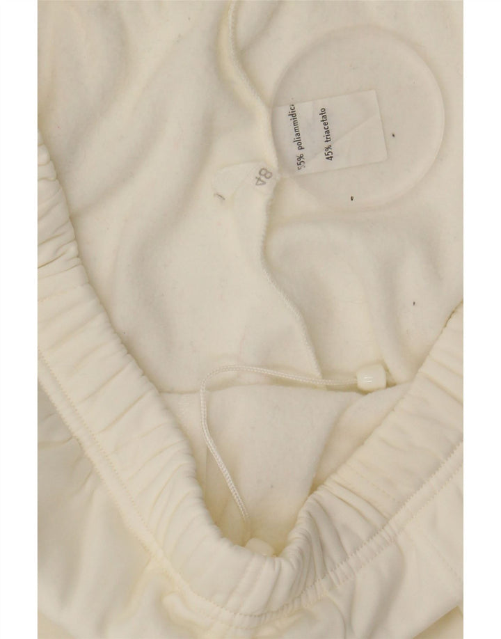 VINTAGE Mens Tracksuit Trousers IT 48 Medium Off White Polyamide Vintage Vintage and Second-Hand Vintage from Messina Hembry 