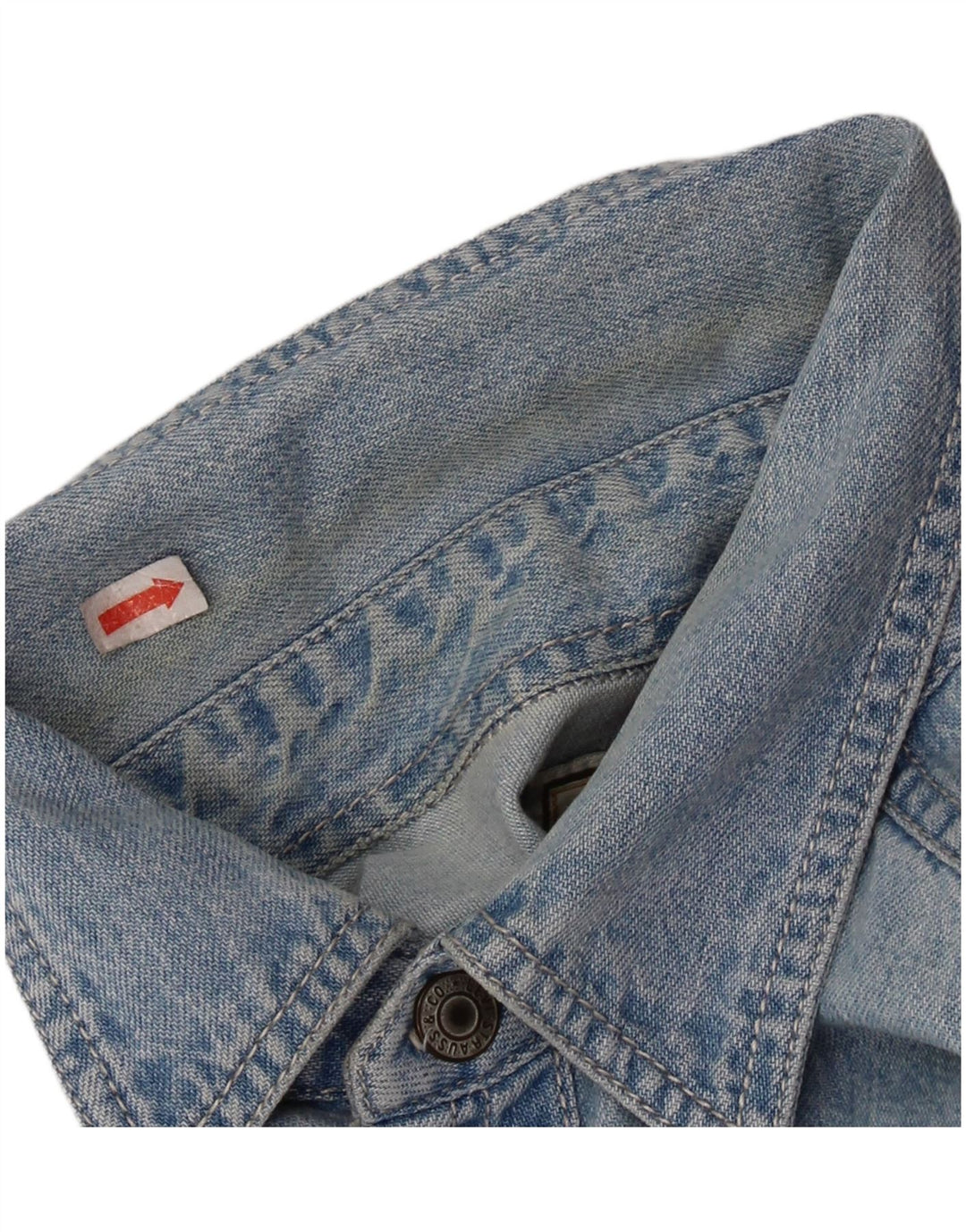 Levi's Hombre Camisa Vaquera De Algodón Azul Medio