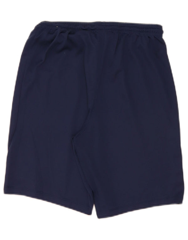 Nike Pantalones cortos deportivos Dri Fit para niños 13-14 años XL Azul marino Poliéster