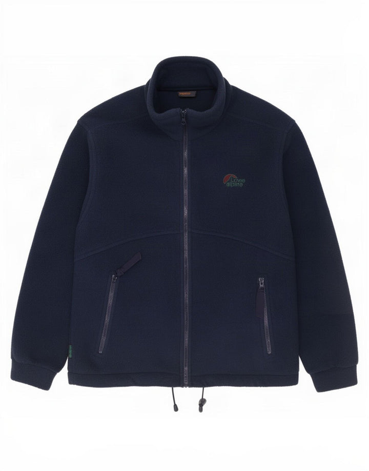 Lowe Alpine Chaqueta polar para hombre UK 38 Medium Azul marino Poliéster