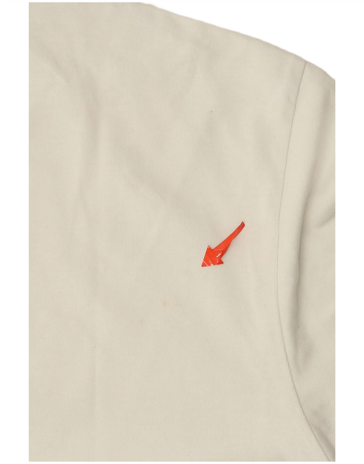 Adidas - Camiseta gráfica para hombre, talla mediana, algodón blanco