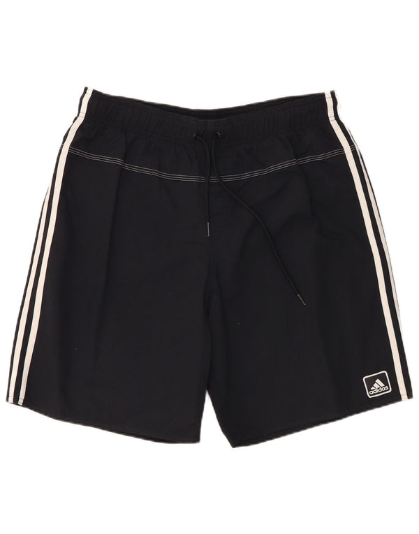 Adidas Hombre Bañador Corto Grande Poliamida Negro