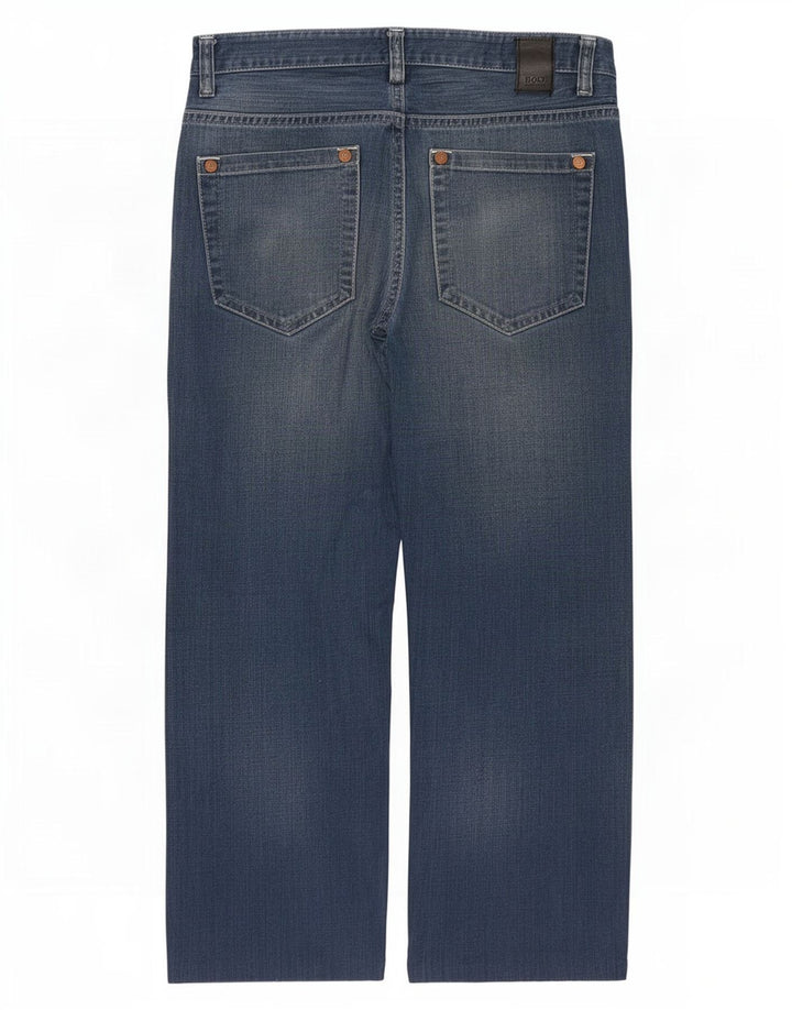Vaqueros Hugo Boss Hombre Sueltos W36 L27 Azul