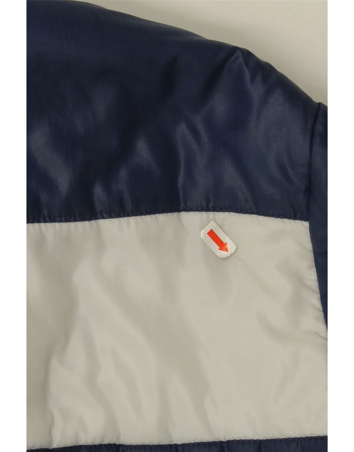 Eliana Chaqueta acolchada para hombre UK 40 Large Azul marino a rayas
