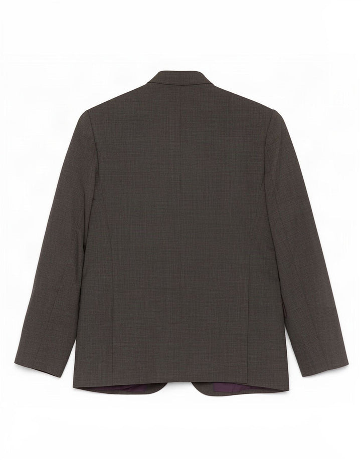 Marks & Spencer Chaqueta tipo blazer de 2 botones para hombre UK 46 XL Lana gris