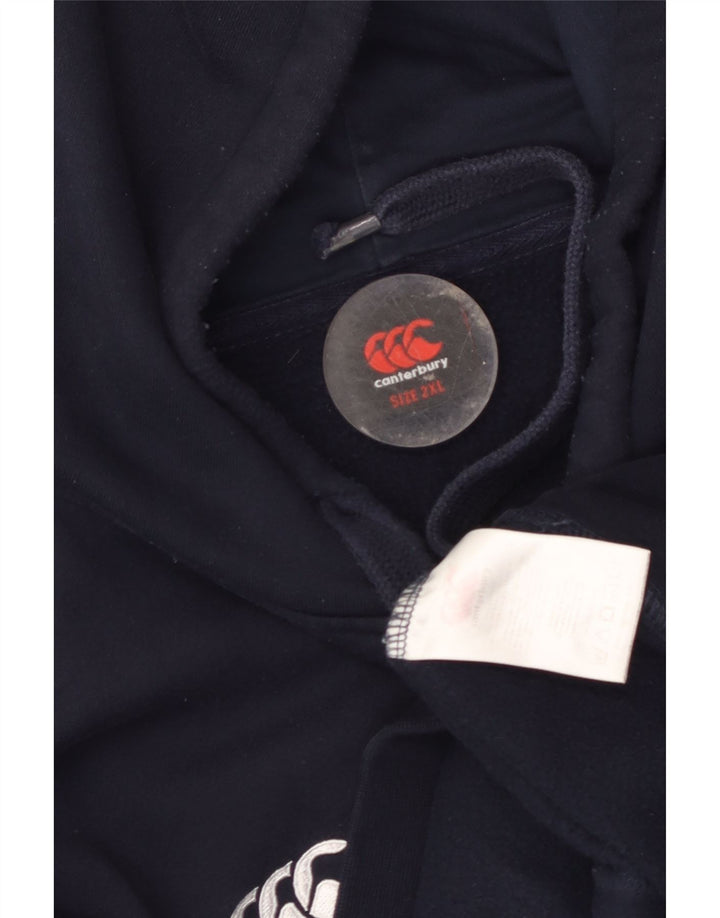 CANTERBURY Jersey con capucha para hombre 2XL Algodón azul marino