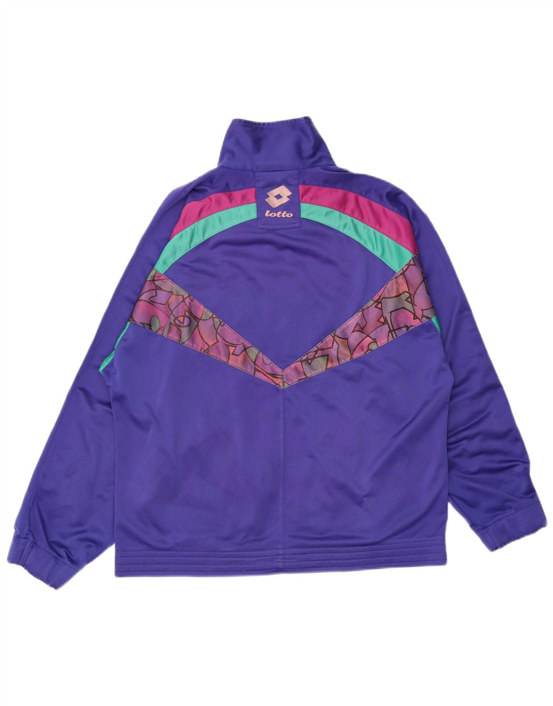Lotto - Chaqueta de chándal para hombre, color morado, talla grande