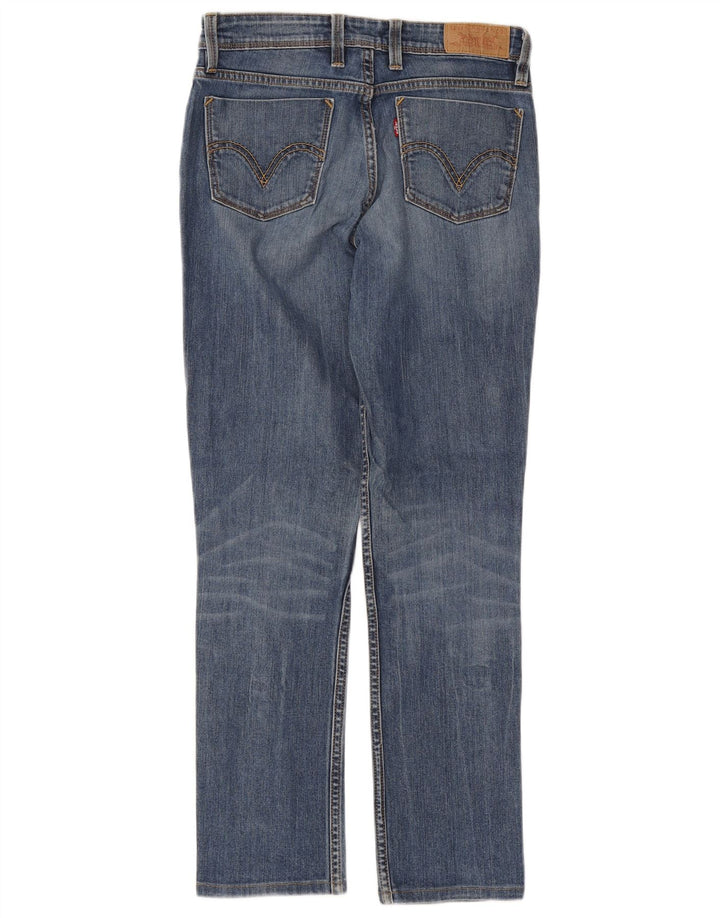 Levi's Mujer 628 Slim Jeans W29 L29 Algodón Azul