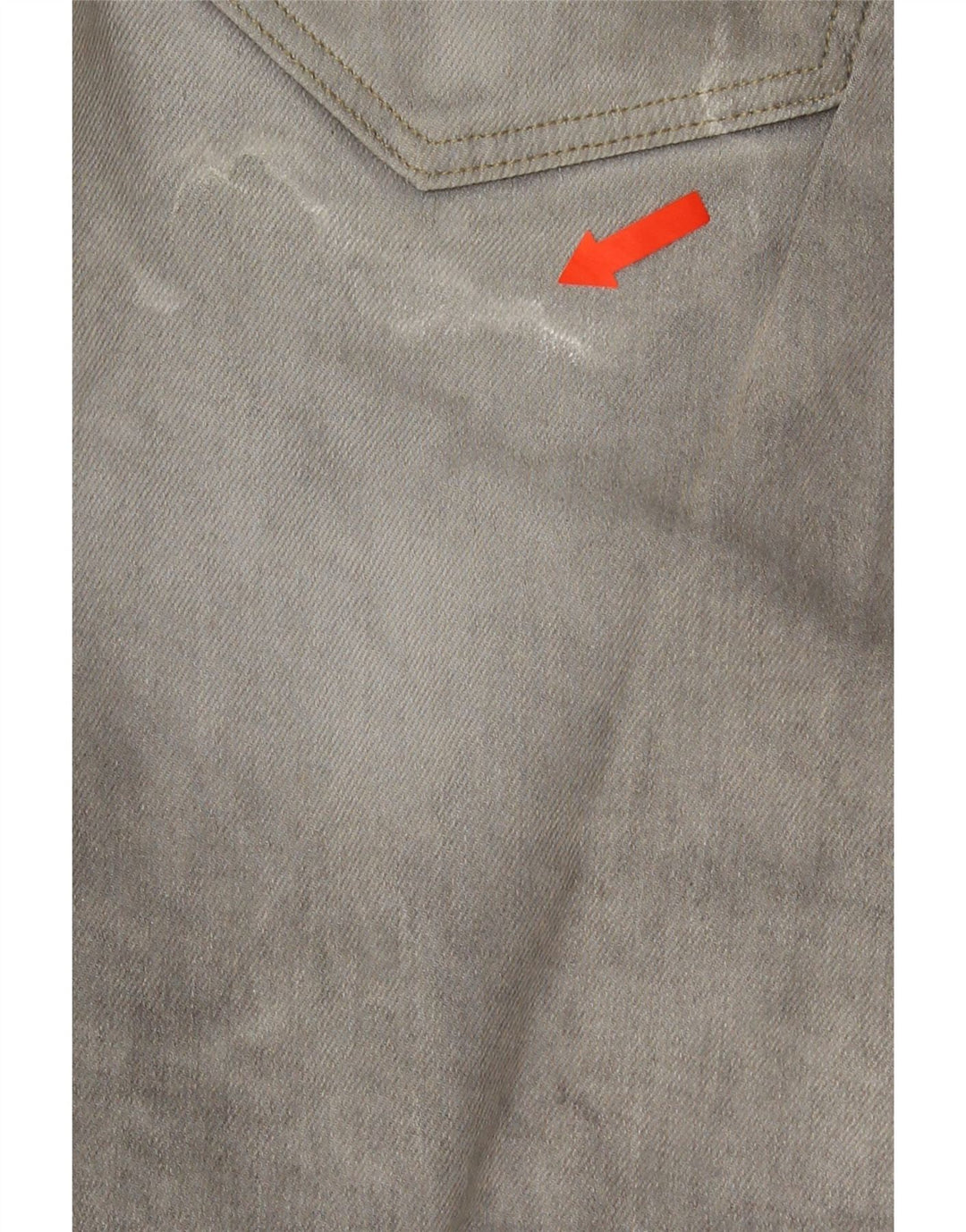 Vaqueros rectos para hombre G-Star W28 L26 Algodón gris