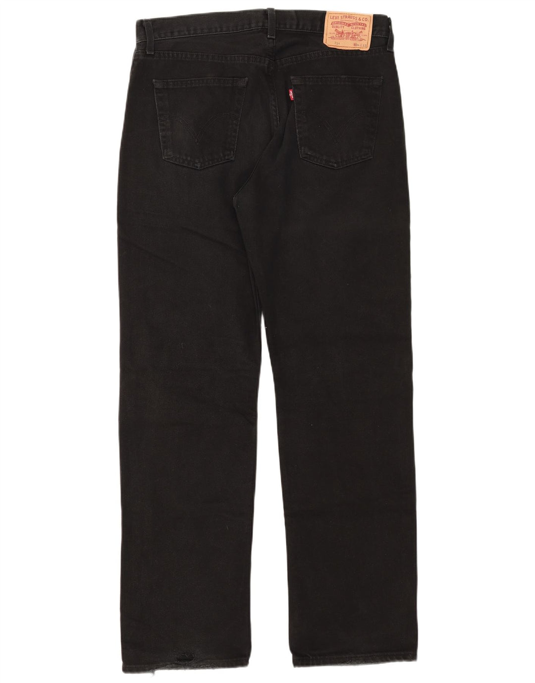 Levi's Jeans rectos 751 para hombre W34 L32 Algodón negro