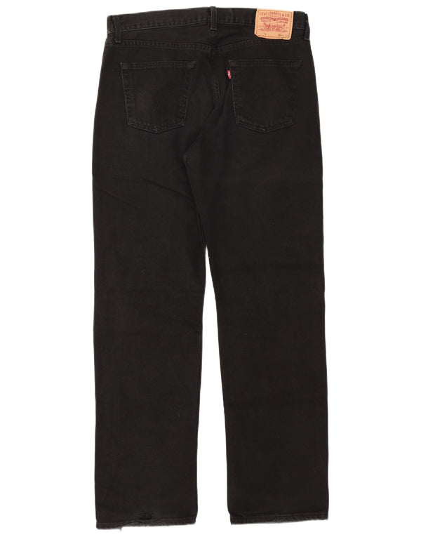 Levi's Jeans rectos 751 para hombre W34 L32 Algodón negro