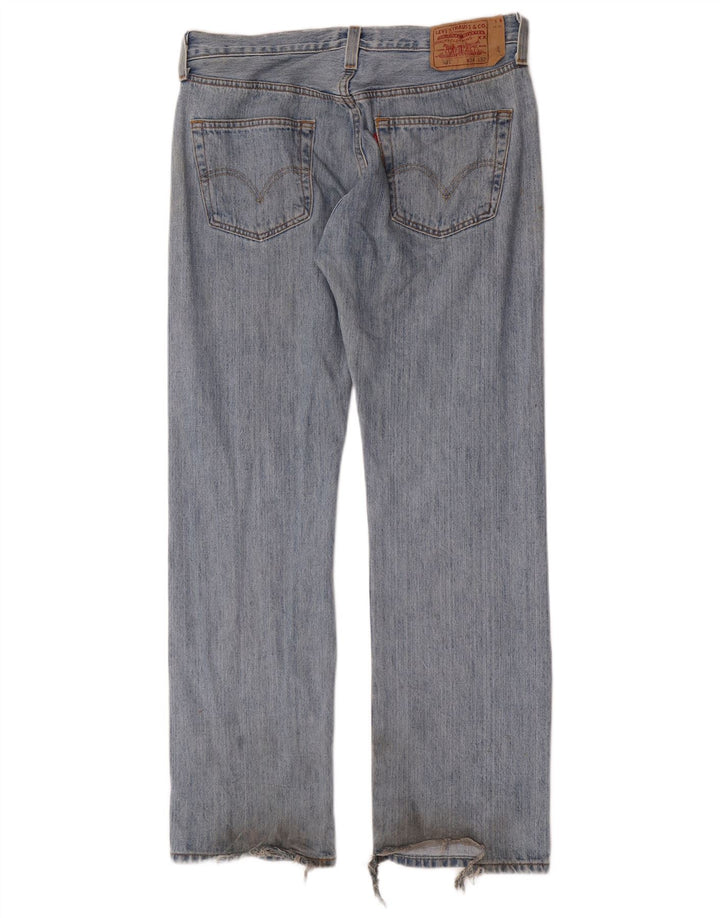 Vaqueros rectos Levi's para hombre W34 L32 Algodón azul