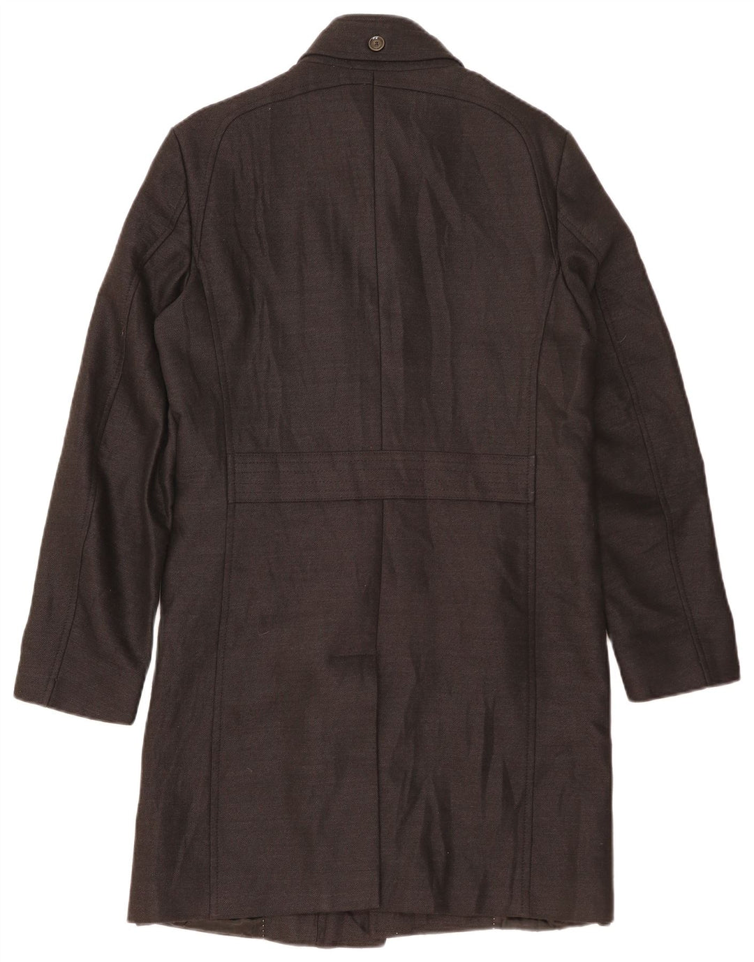 Zara Hombre Gabardina ES 38 Mediano Negro