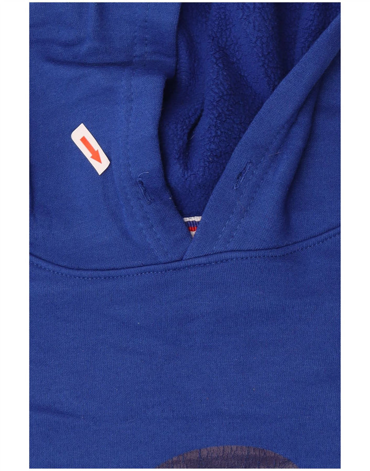 Champion Sudadera Con Capucha Gráfica Para Hombre Jersey Azul Medio Poliéster