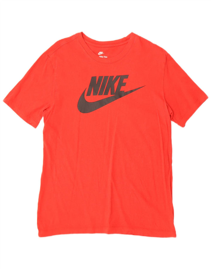 Nike Camiseta gráfica para hombre, parte superior mediana roja