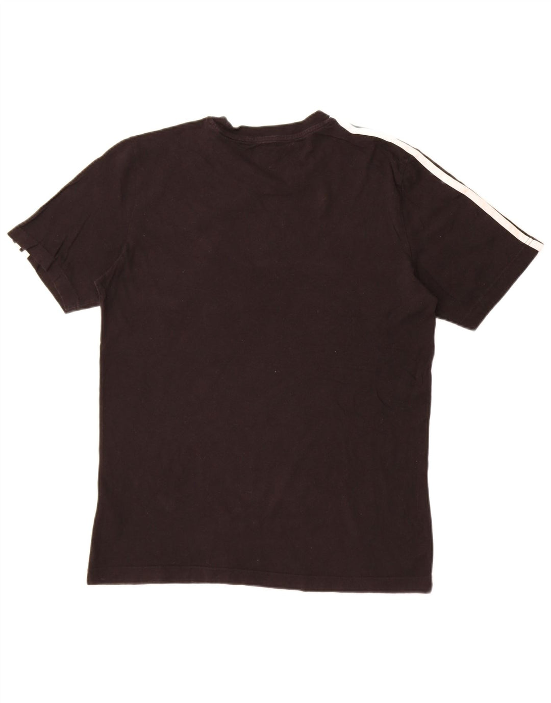 Adidas - Camiseta para hombre, talla pequeña, algodón negro