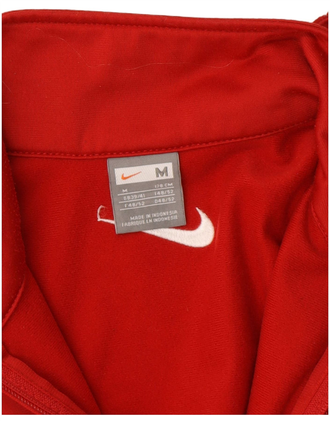 Nike - Chaqueta de chándal para hombre, color rojo medio, color block