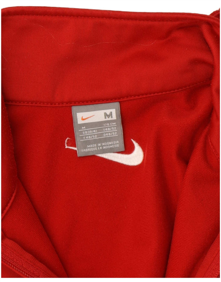 Nike - Chaqueta de chándal para hombre, color rojo medio, color block