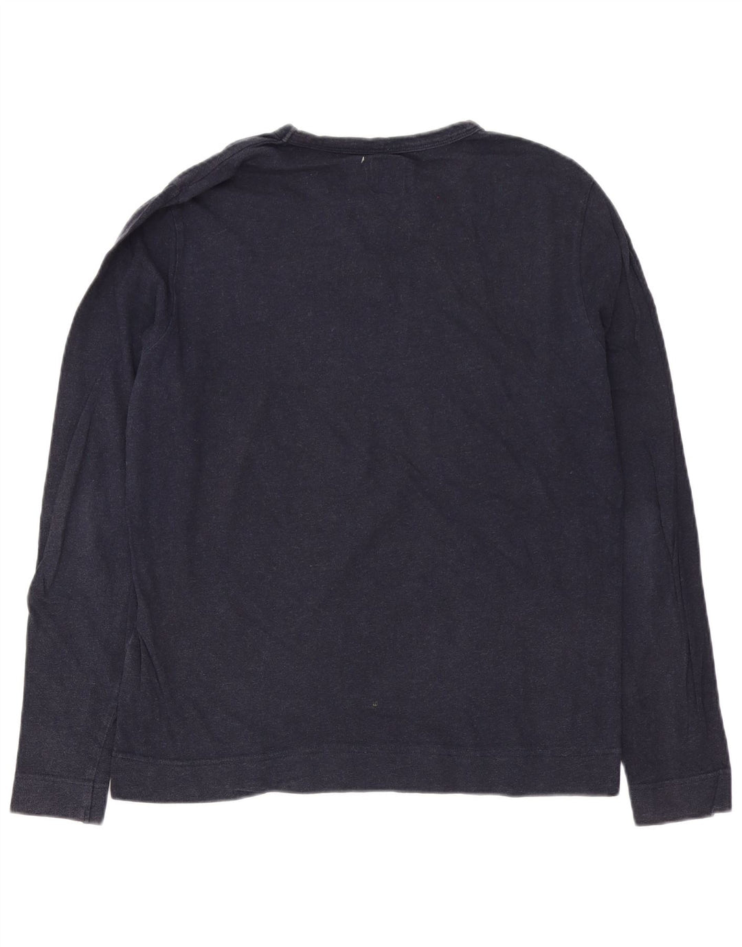 Musto Mens Graphic Sudadera Jumper Grande Azul Marino Algodón