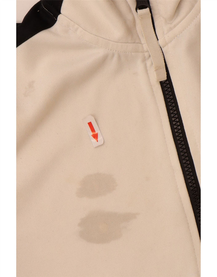 Nike Boys Air Sudadera Jumper 12-13 años Grande Blanco Colorblock