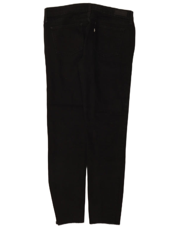 Levi's Vaqueros Slim Ligeramente Curvados para Mujer W28 L28 Negro