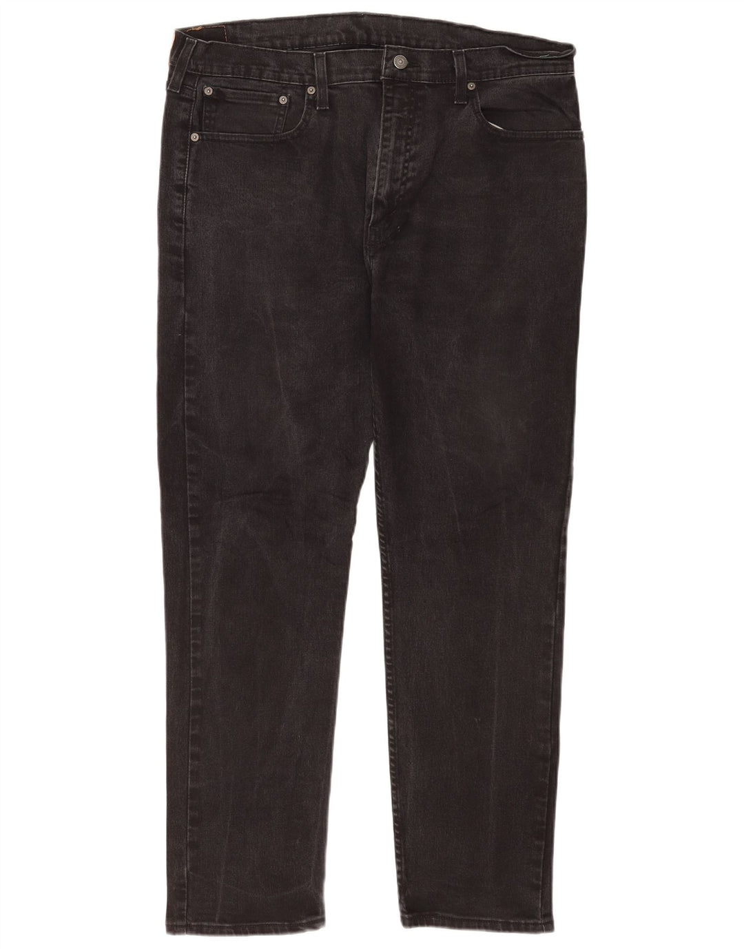 Levi's Vaqueros cónicos 502 para hombre W38 L32 Algodón negro