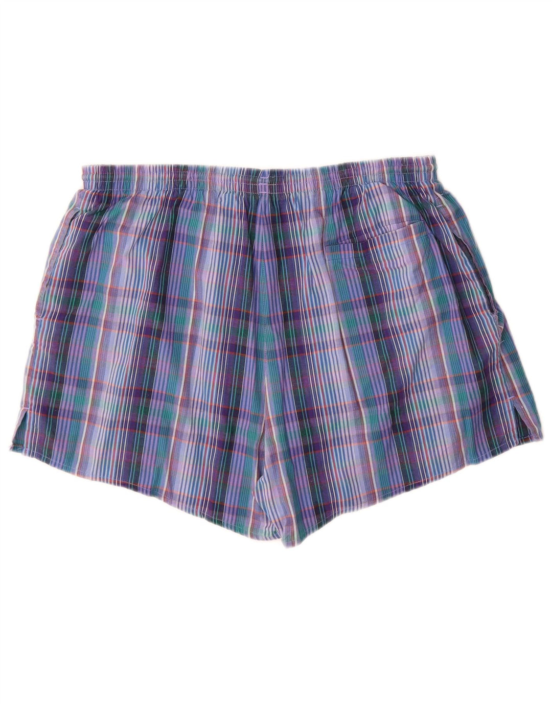 Bañador ADIDAS Hombre Grande Azul Cuadros Algodón