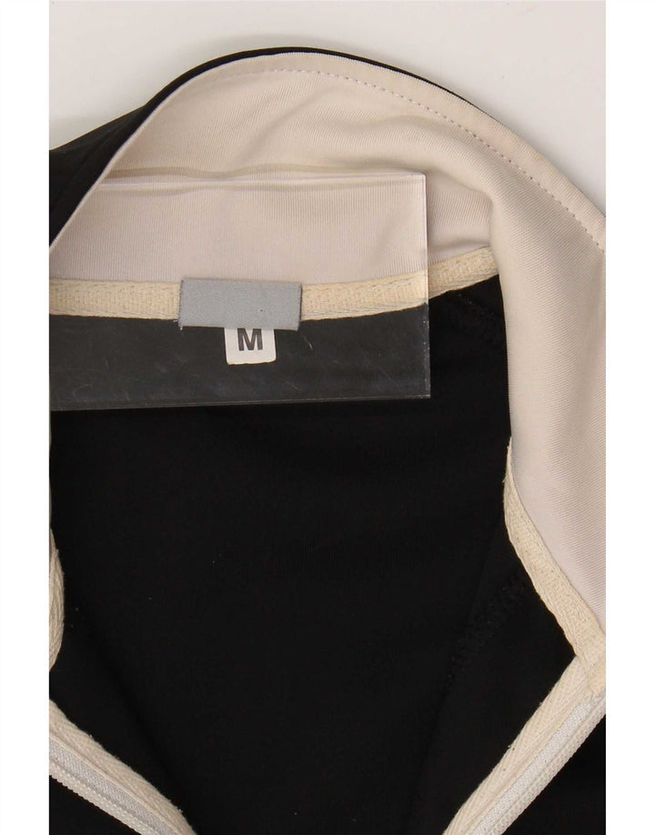 Asics - Chaqueta de chándal para mujer, talla 40, talla M, poliéster negro